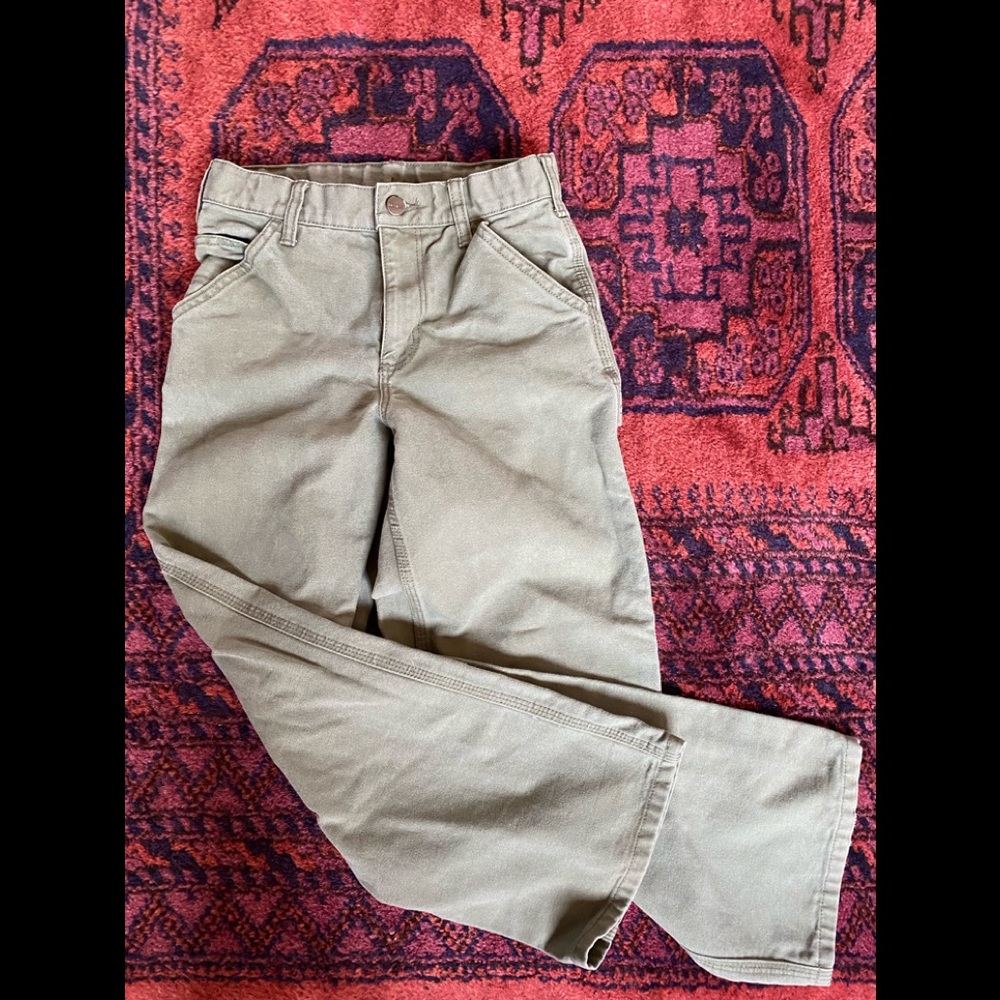 Cathartic Classic Kids Work Pants Size 12